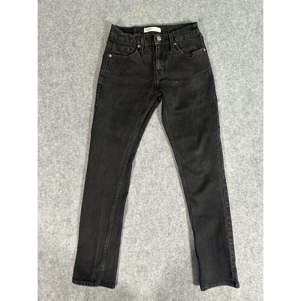 Signature by Levi Strauss & Co. Slim Jeans Size 12 Black Stretch Denim